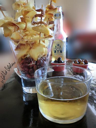 Banderoles de patata i formatge presentacio