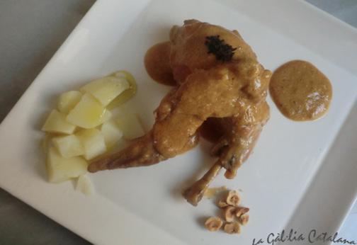 conill amb avellanes Conill amb avellanes