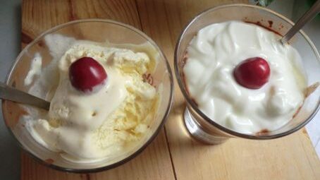 Copa freda de gelat i cireres - http://www.irreductibles.cat/cuina/2012/06/26/copa-freda-de-gelat-i-cireres/ #CuinaIrreductible #cuinaCatalana #slowfood #dietamediterrania #km0 © By Manel Baxerias