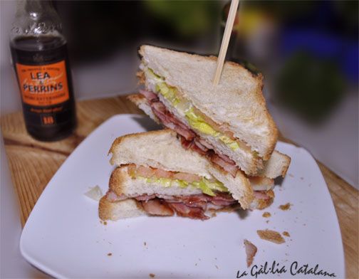 Sandwich B.L.T (Bacon Lettuce & Tomato) - http://www.irreductibles.cat/cuina/2012/08/08/sandwich-blt/ #CuinaIrreductible #cuinaCatalana #slowfood #dietamediterrania #km0 © By Manel Baxerias