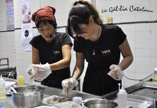 Taller de Nigiri http://www.irreductibles.cat/cuina/2012/12/15/taller-de-nigiri/ #CuinaIrreductible #cuinaCatalana #slowfood #dietamediterrania #km0 © By Manel Baxerias