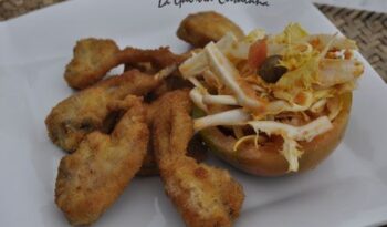 Costelletes de cabrit a la milanesa http://www.irreductibles.cat/cuina/2013/02/costelletes-de-cabrit/ #CuinaIrreductible #cuinaCatalana #slowfood #dietamediterrania #km0 © By Manel Baxerias