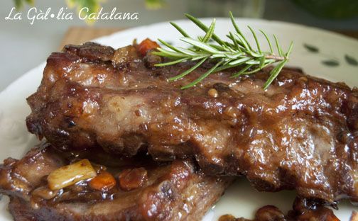 Costellam de porc al forn amb Pepsi-Cola ™ http://www.irreductibles.cat/cuina/2013/06/costellam-de-porc/ © Manel Baxerias