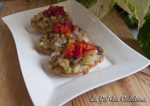 Crostini refrescant dalbergínia