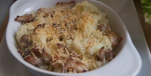 Coliflor amb cansalada http://www.irreductibles.cat/cuina/2013/11/coliflor-amb-cansalada/ © Manel Baxerias