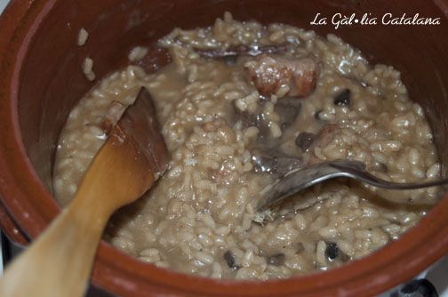 Risotto de ceps amb trampa http://www.irreductibles.cat/cuina/2014/01/risotto-de-ceps-amb-trampa/ © Manel Baxerias