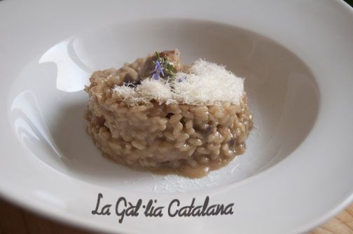 Risotto de ceps amb trampa http://www.irreductibles.cat/cuina/2014/01/risotto-de-ceps-amb-trampa/ © Manel Baxerias