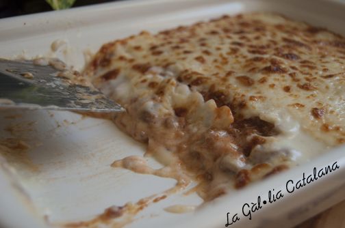 Lasanya de ragú a la bolonyesa http://www.irreductibles.cat/cuina/2014/07/lasanya-de-ragu/ ©Manel Baxerias