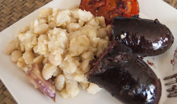 Baldanes d'arros amb fesols #Baldanes #Fesols #Perello #KM0 #slowfood Esmorzars de forquilla Black Puding & Beans @irreductibles.cat ©Manel Baxerias